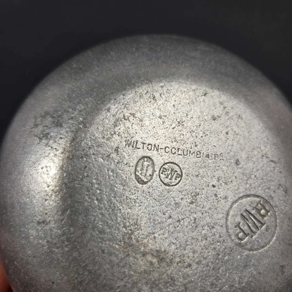 Wilton Armetale University of Notre Dame Porringer Dish Pewter-Look Aluminum RWP